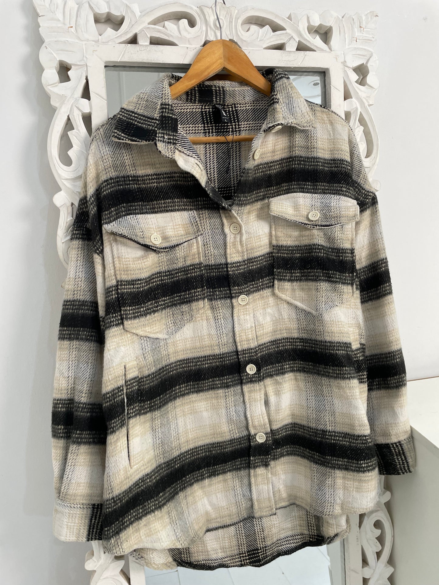 Super Thick Shacket-Chest 46