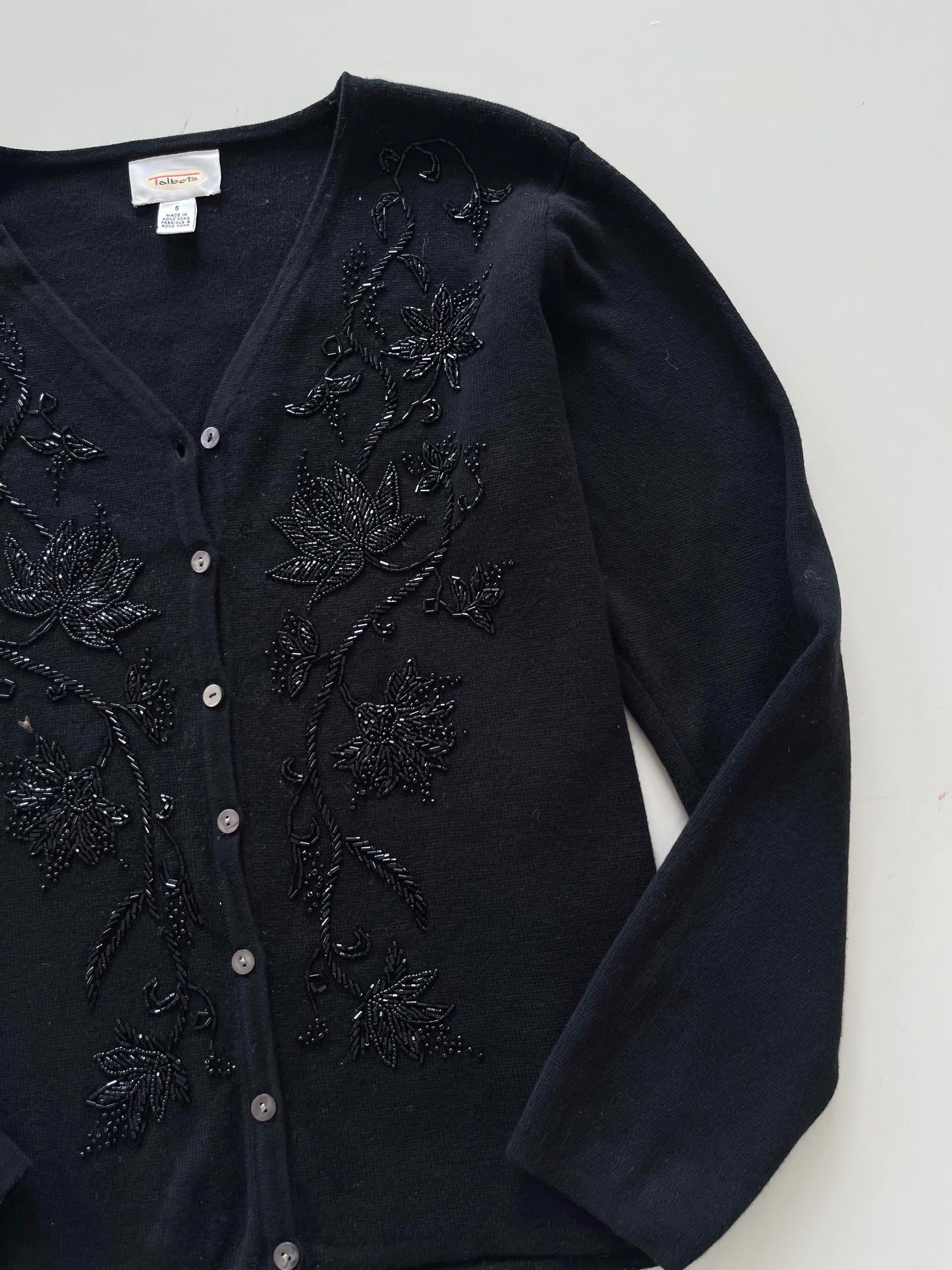 Talbots Embroidered Vintage Cardigan-Bust 42