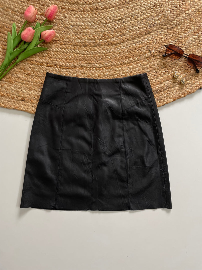 PIMKIE LEATHER SKIRT WAIST-26