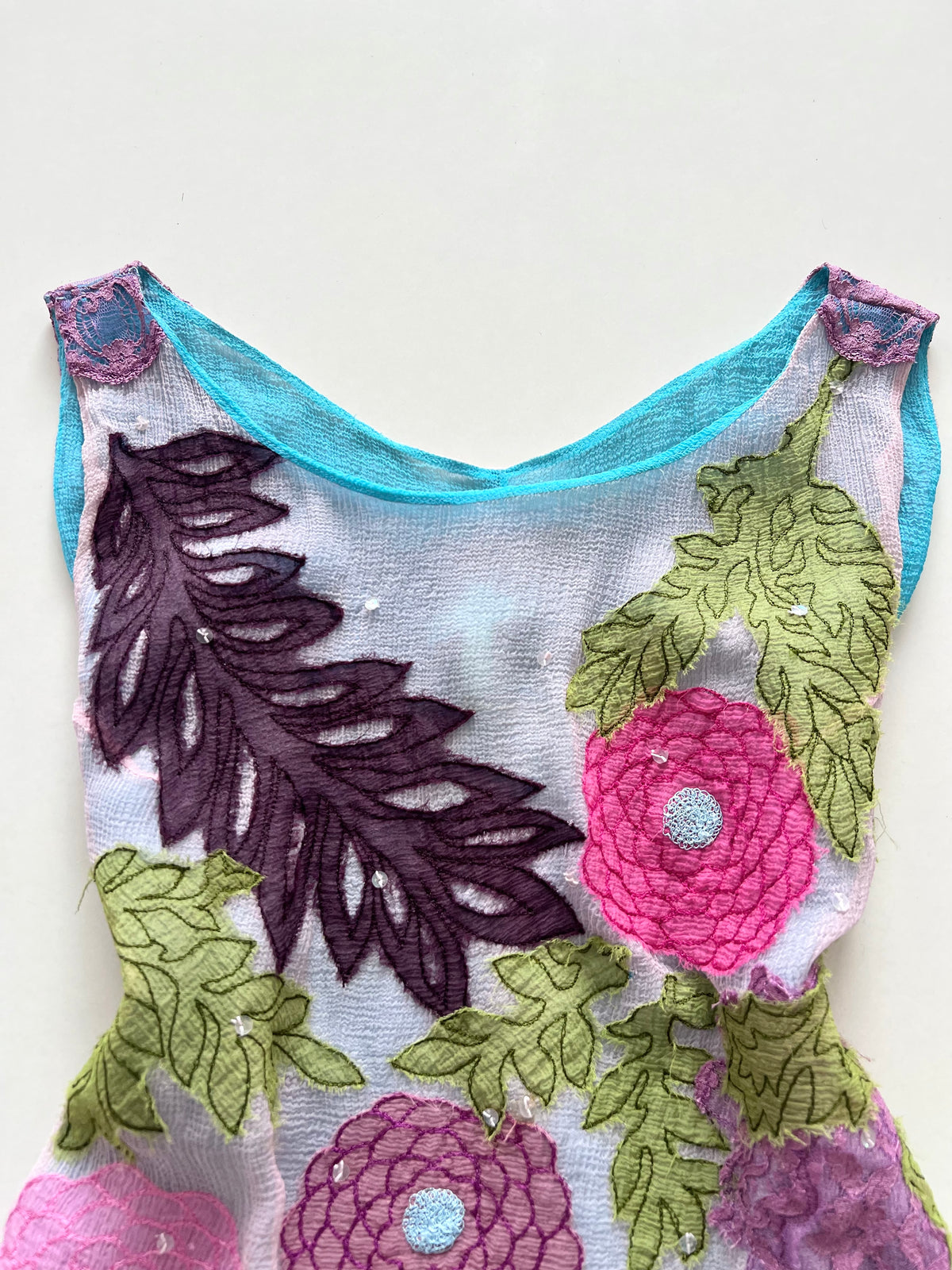 Shiatzy Chen 100% Silk Top-Bust 36