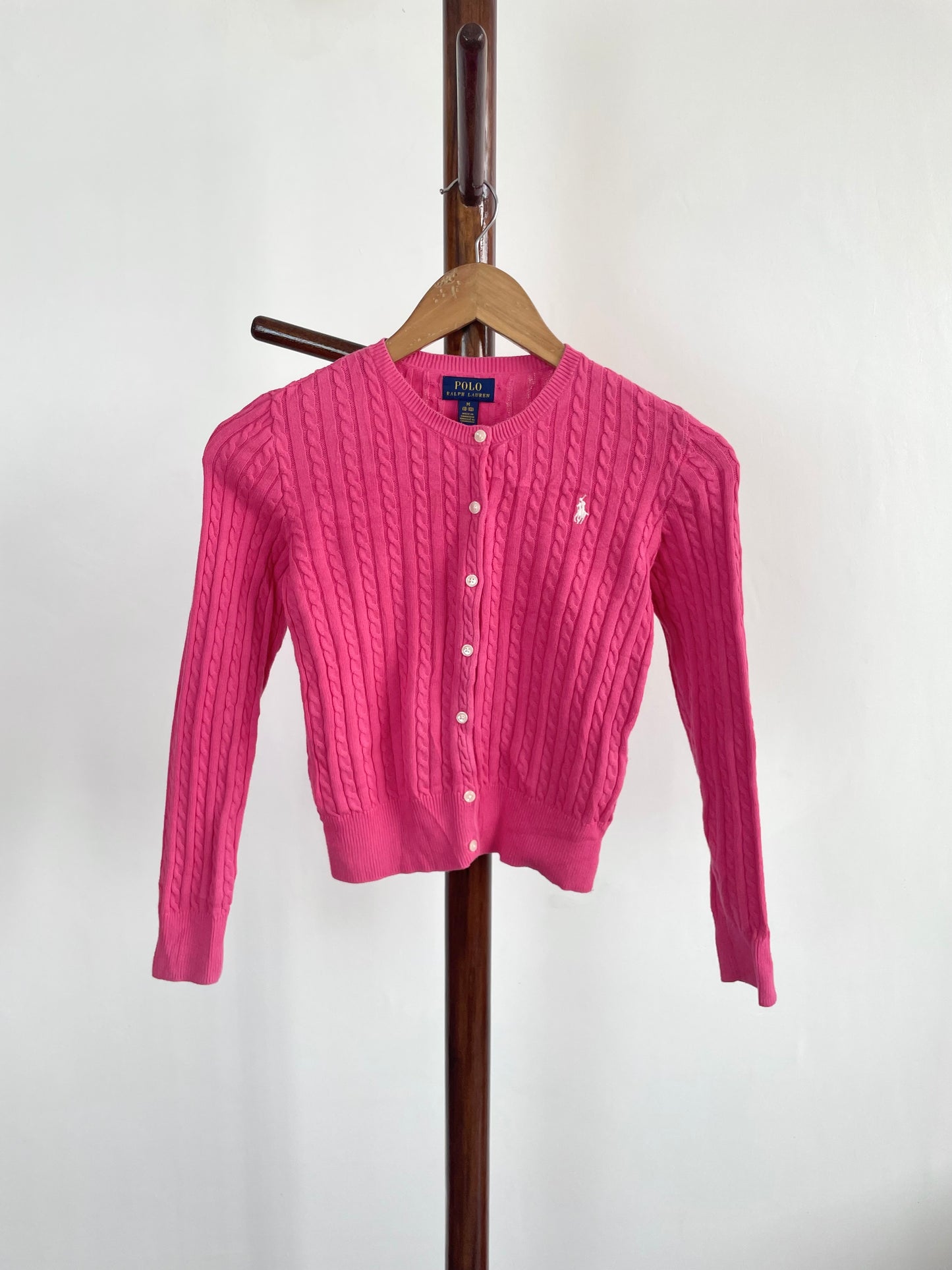 Ralph Lauren 100% Cotton Vintage Cardigan-Chest 34