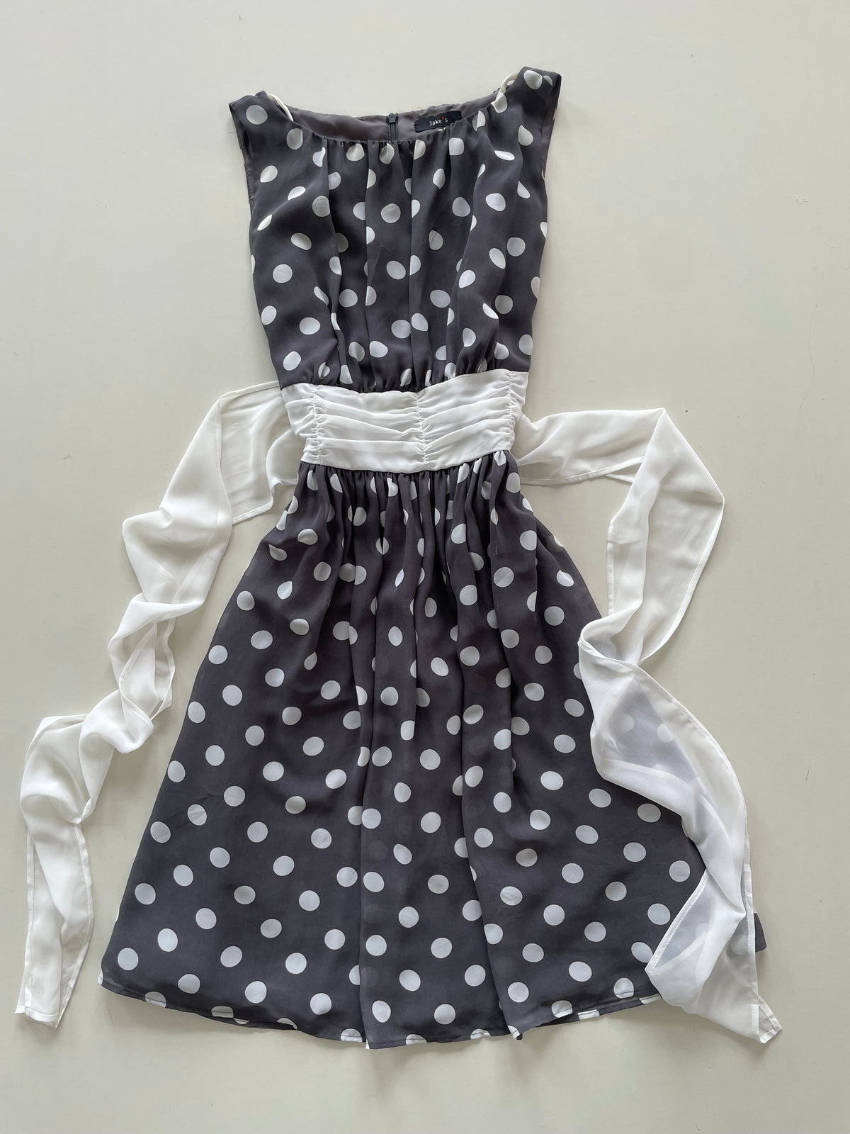 Jake’s Vintage Polka Dot Dress-Bust 38