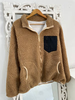 Load image into Gallery viewer, Super Thick Teddy Jacket-Bust 46
