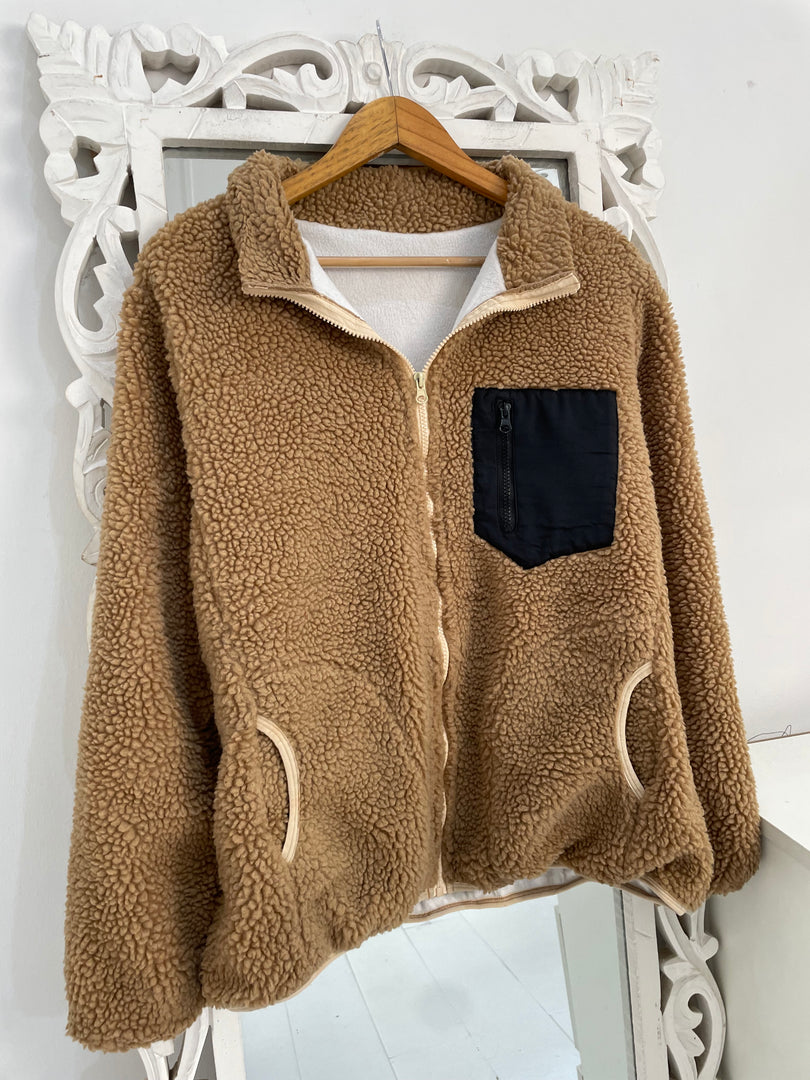 Super Thick Teddy Jacket-Bust 46