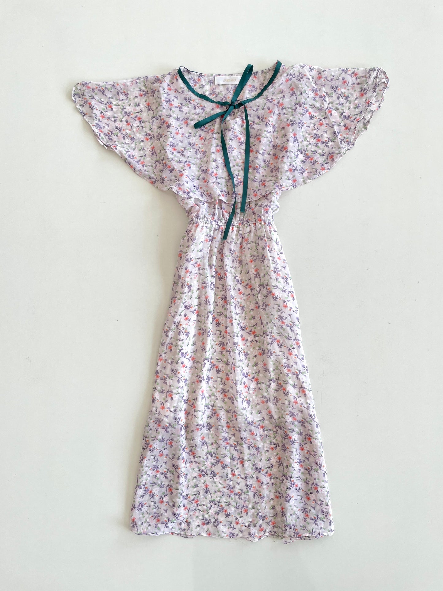 Floral Korean Dress-Bust 36 to 38
