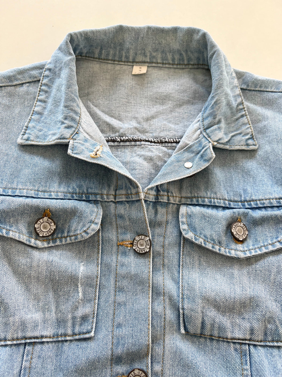 Vintage Denim Jacket-Bust 38