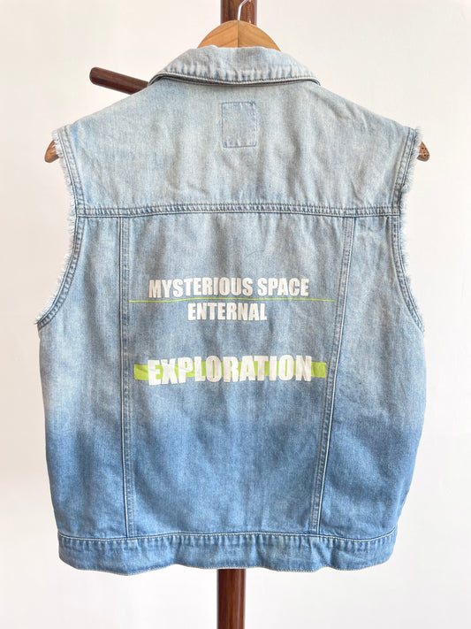 Bala Bala Denim Vest-Chest 40
