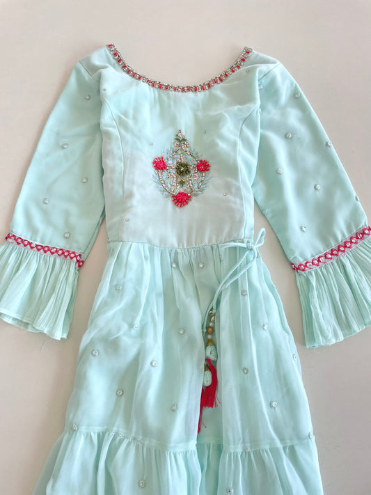 Embroidered Kurta-Bust 36