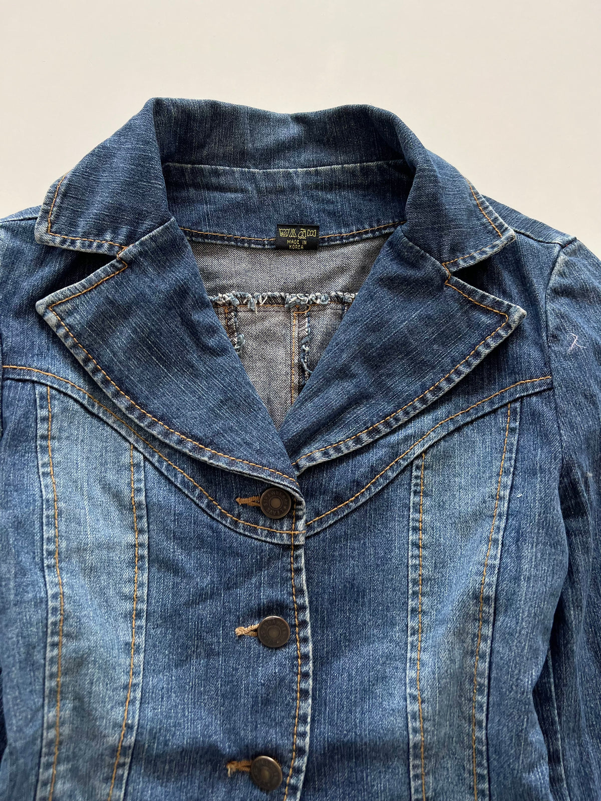 Vintage Denim Jacket-Bust 32