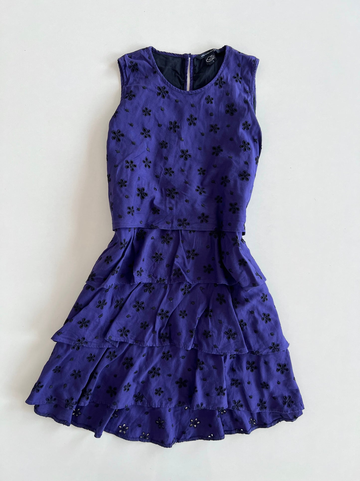 Little Marc Jacobs Cotton Eyelet Dress-Bust 34
