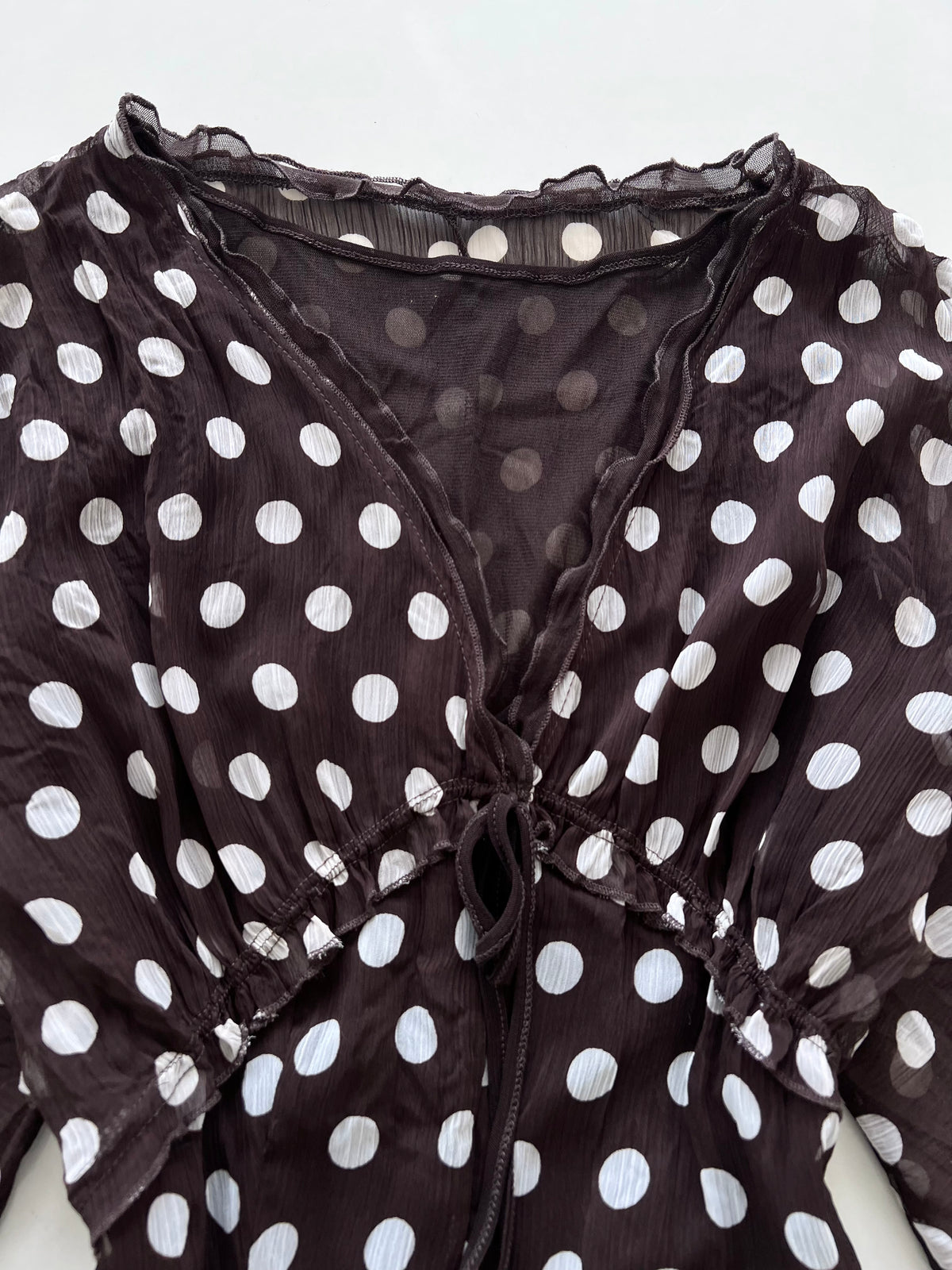 Polka Dot Top-Bust 40 to 42