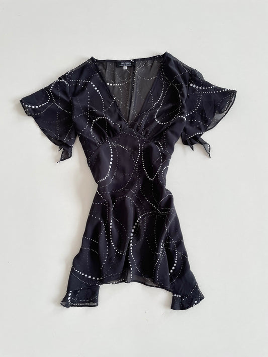Ginkoo Sheer Vintage Top-Bust 38