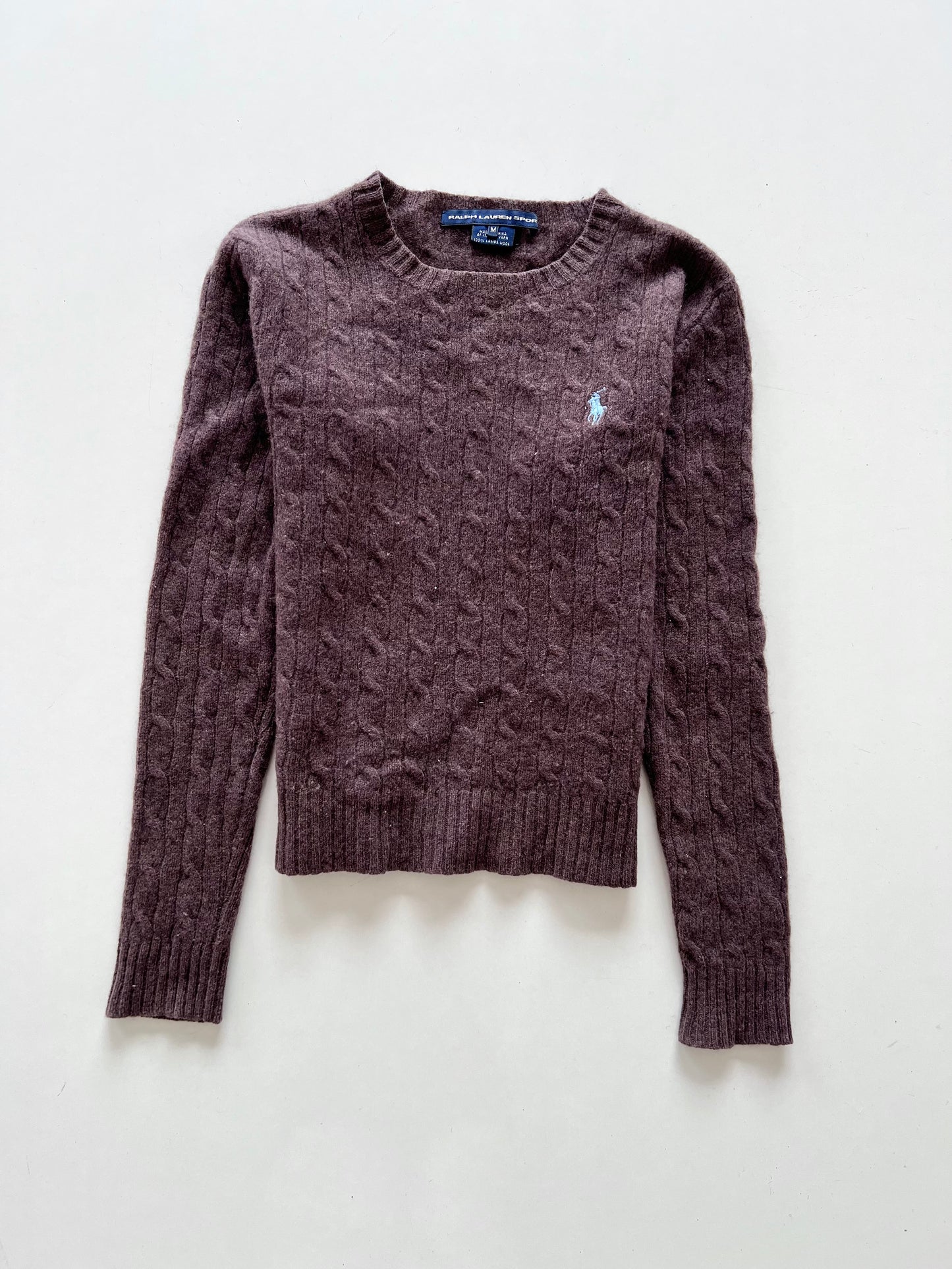 Ralph Lauren 100% Lambs Wool Vintage Sweater-Bust 32