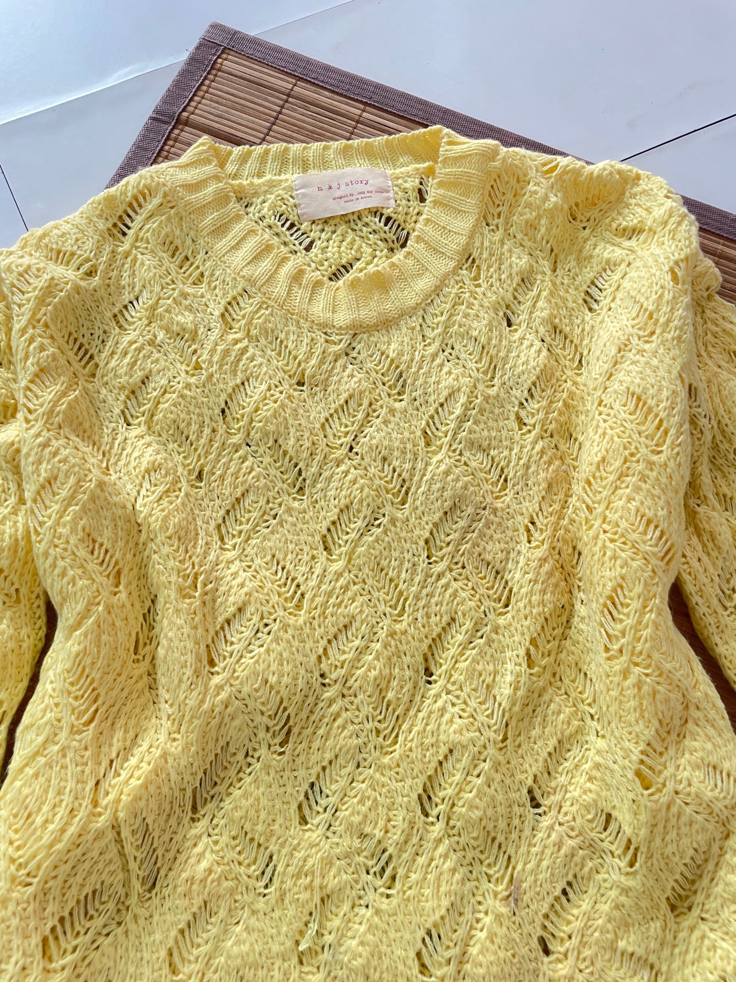 Crochet Soft Winter Top-Bust 44