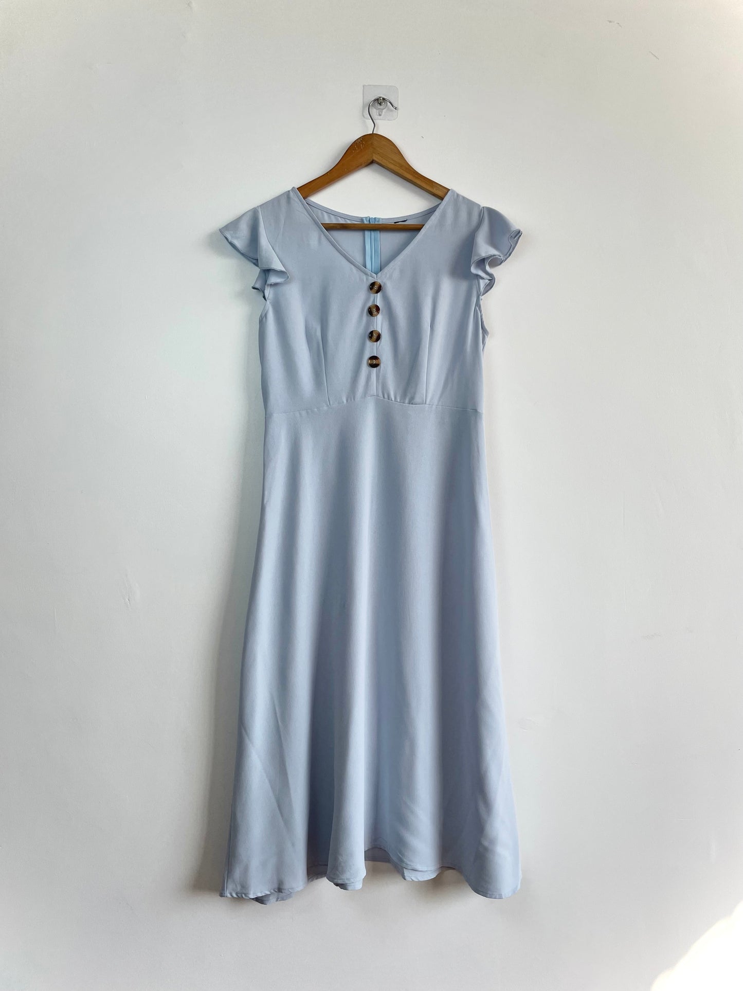 Baby Blue Dress-Bust 36