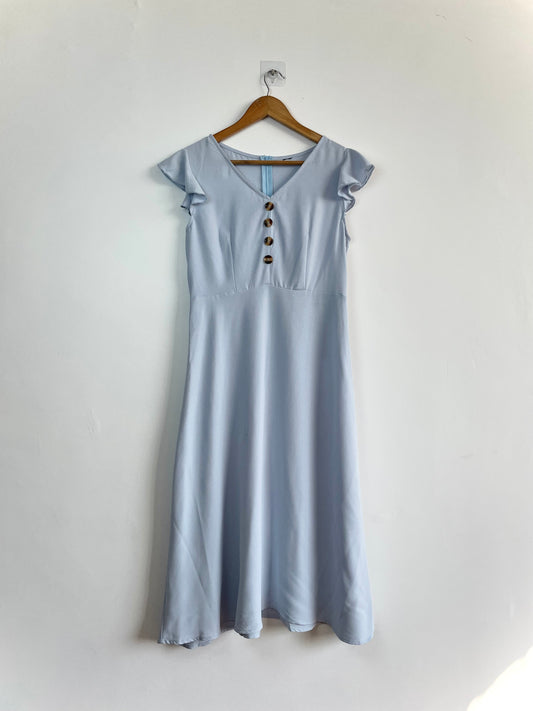 Baby Blue Dress-Bust 36