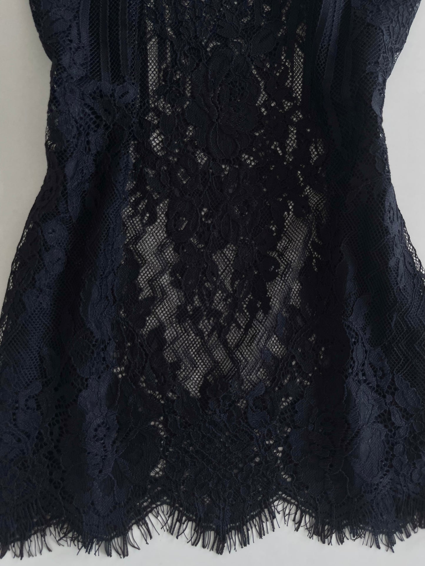 Vintage Sheer Top-Bust  42 to 44