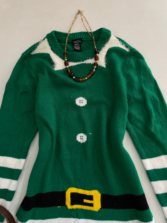 Christmas Sweater Dress-Bust 34