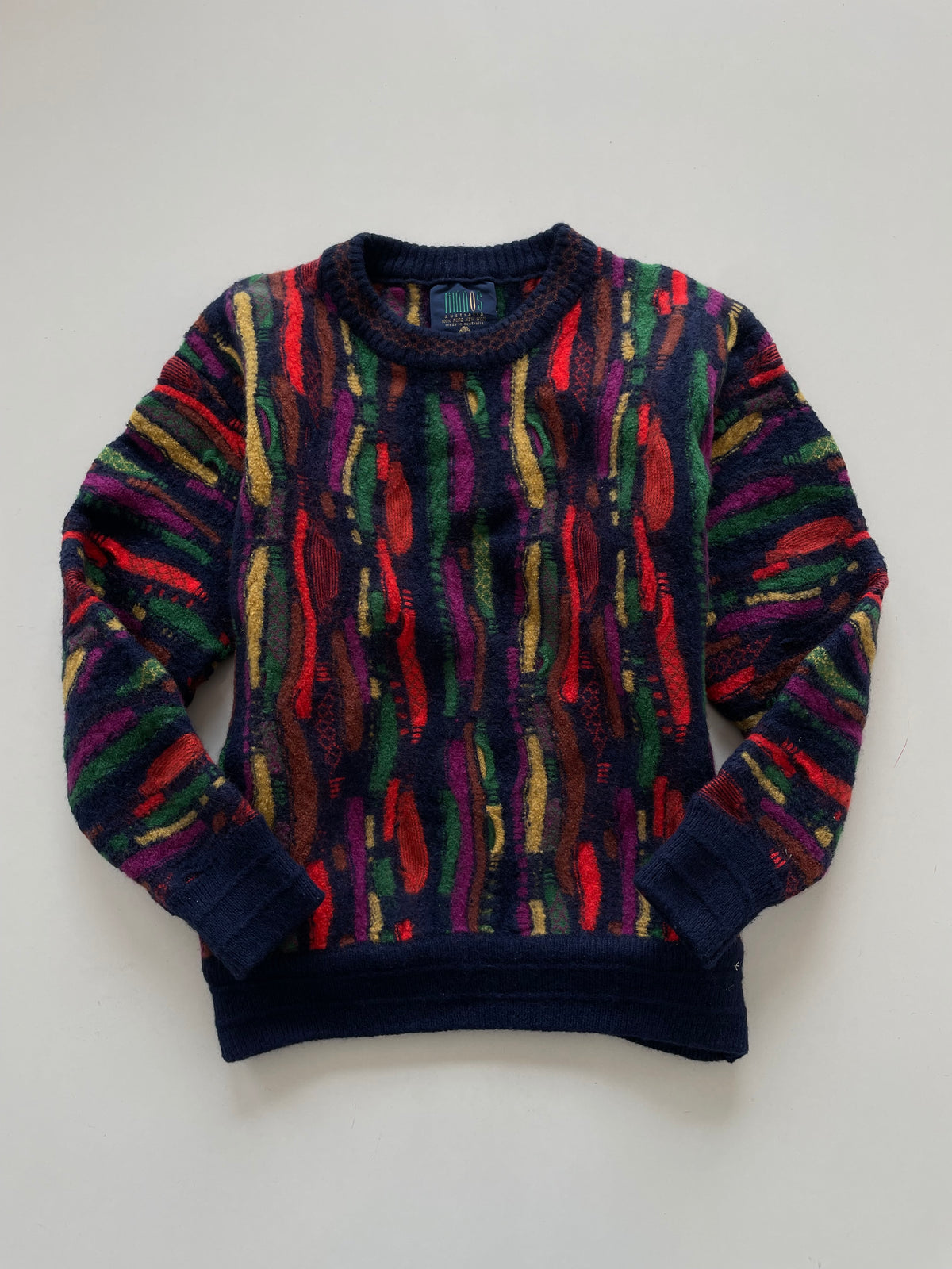 Limnos 100% Pure New Wool Vintage Sweater-Bust 38