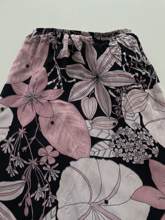 Floral Vintage Skirt-Waist 40 to 42