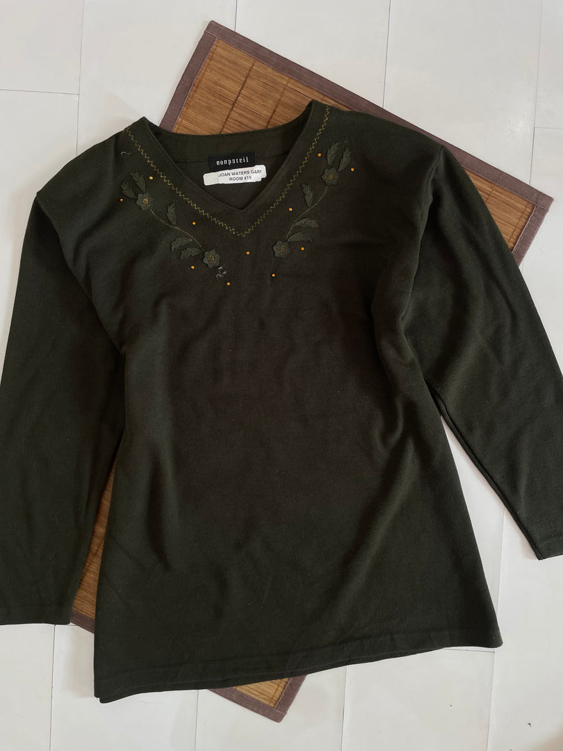 Cozy Winter Top-Bust 46