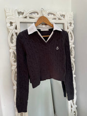 June Grey Chunky Sweater-Bust 36