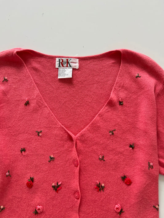 R&K Originals Embroidered Sweater-Bust 42