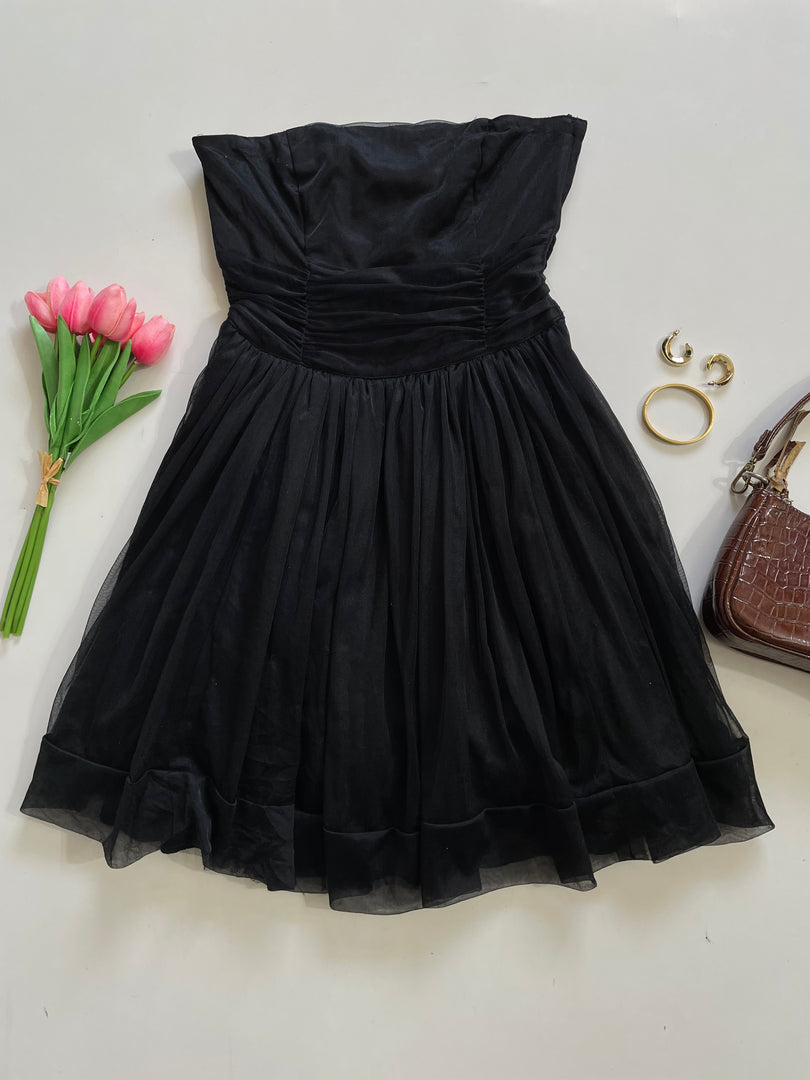 Tulle Tube Dress-Bust 32