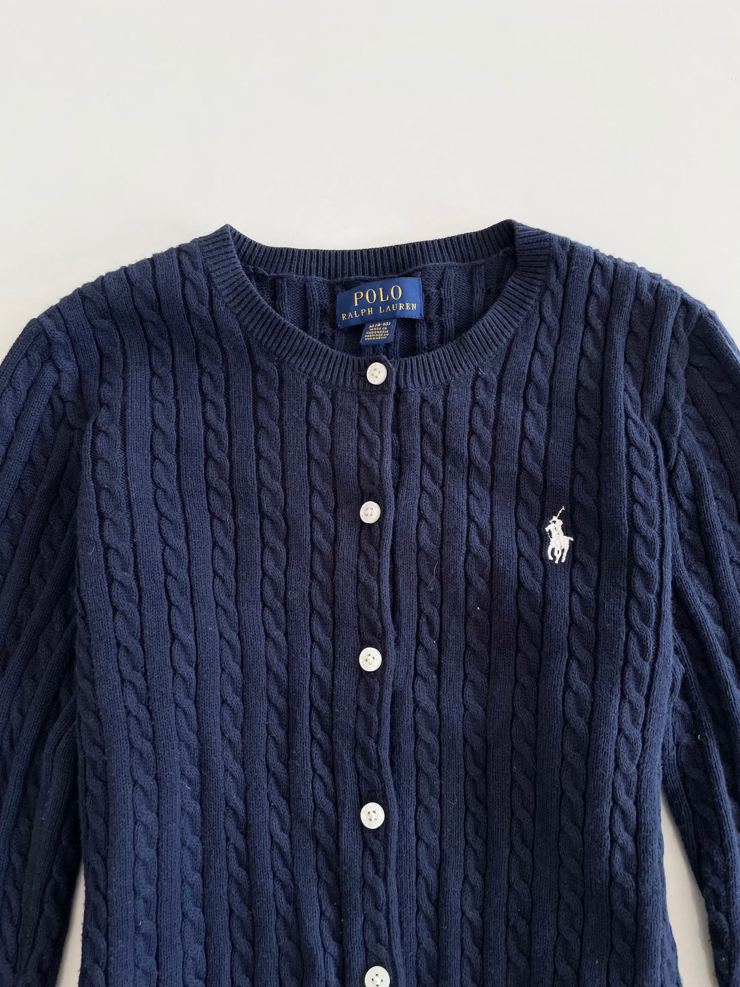 Ralph Lauren 100% Cotton Vintage Cardigan-Bust 30 to 32