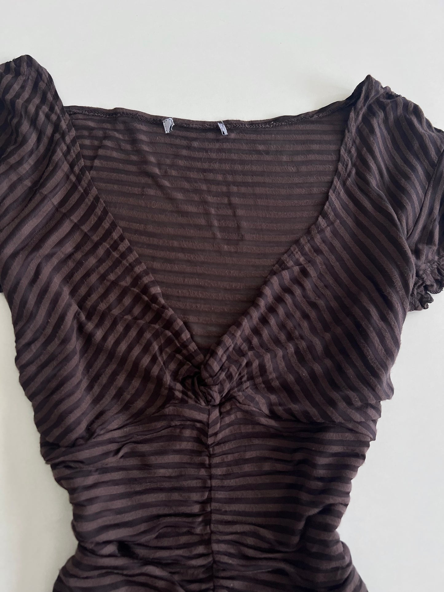 Brown Vintage Top-Bust 34 to 36