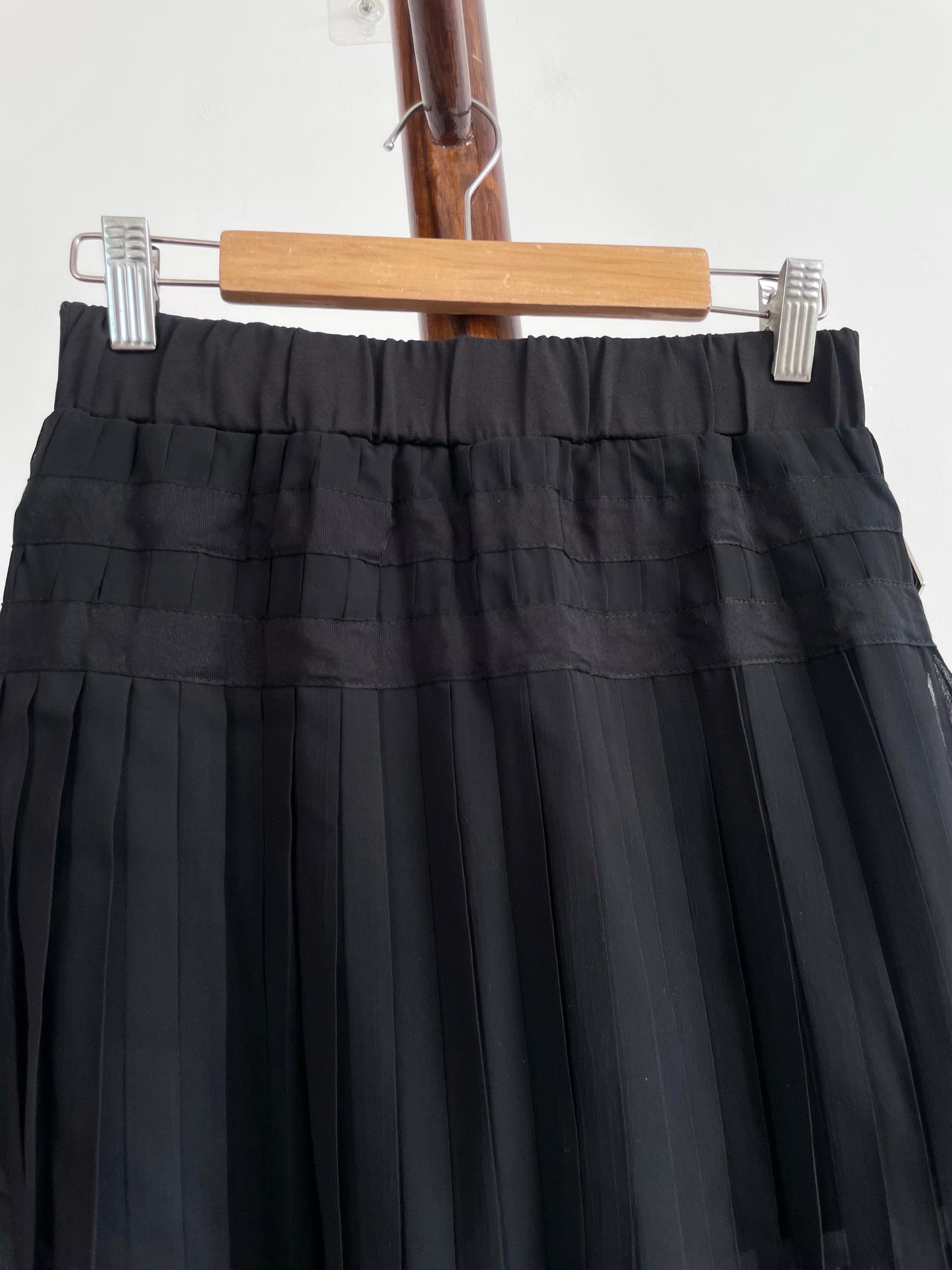Black Skirt With Inbuilt Shorts-Waist 24 to 30