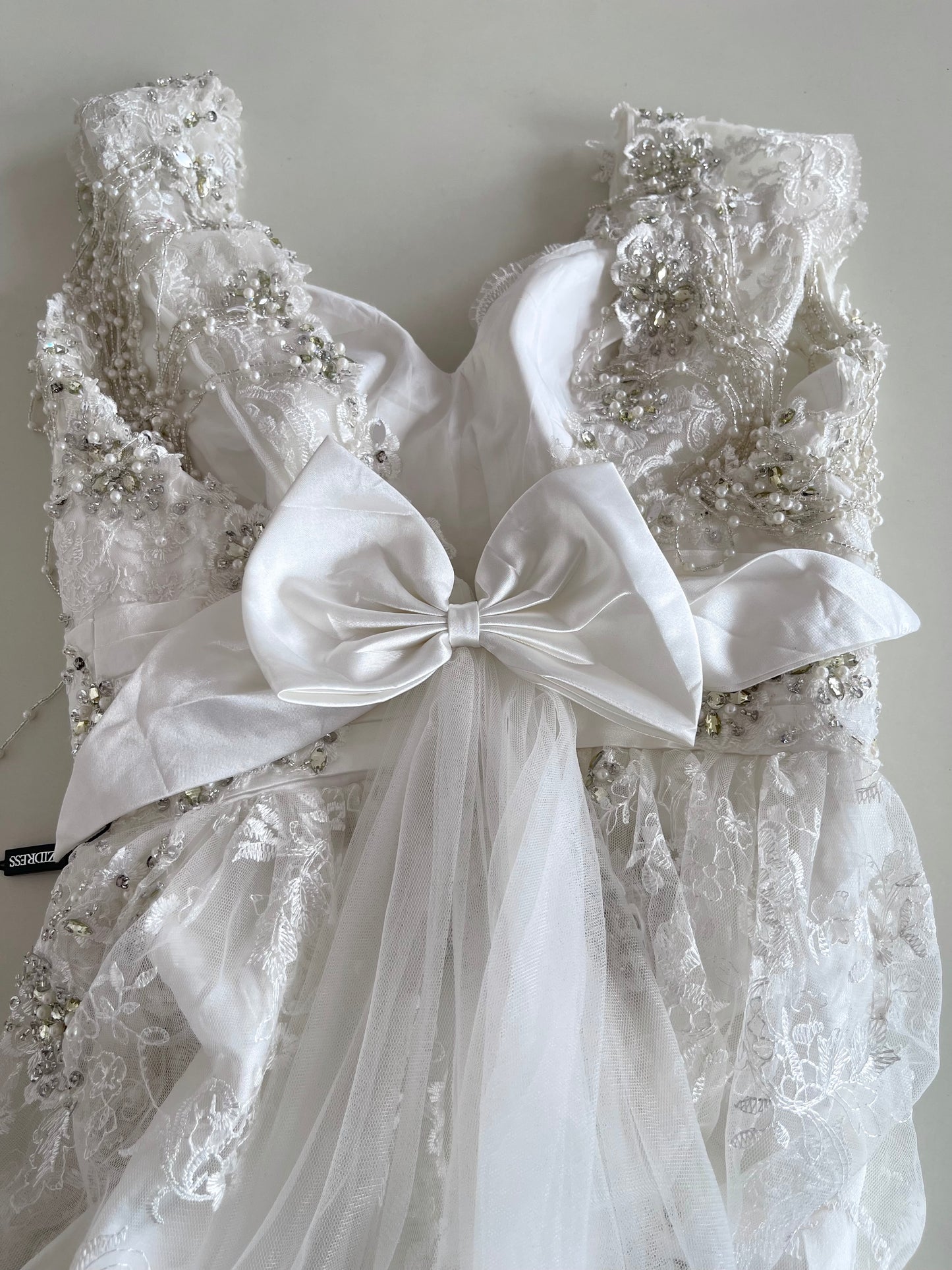 Vintage Embroidered Dress-Bust 36