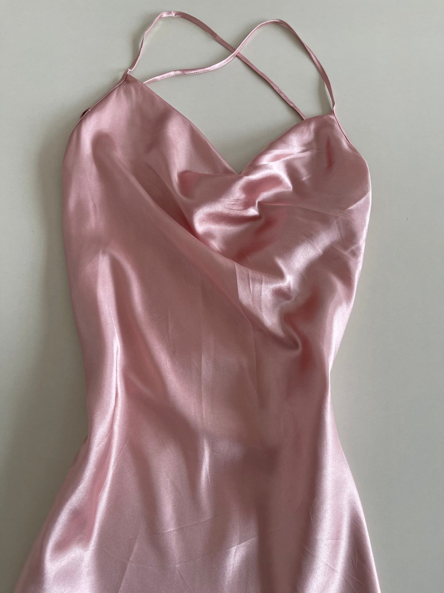 Satin Slip Dress-Bust 38