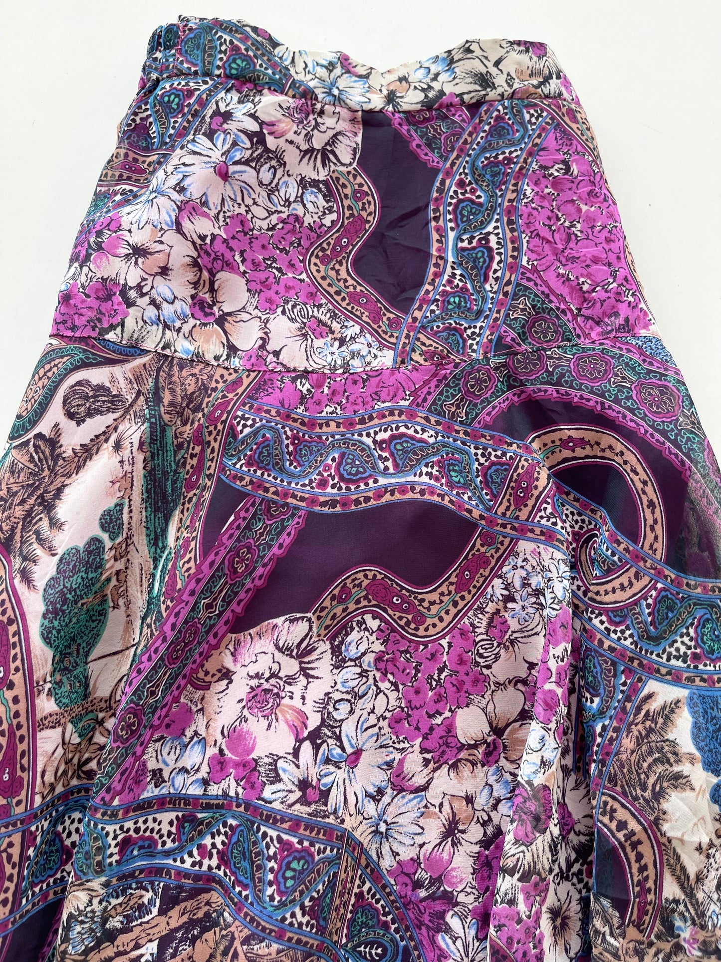 Paisley Vintage Skirt-Waist 32 to 34
