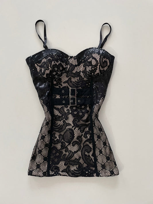 Entry Sequin Vintage Top-Bust 32 to 34