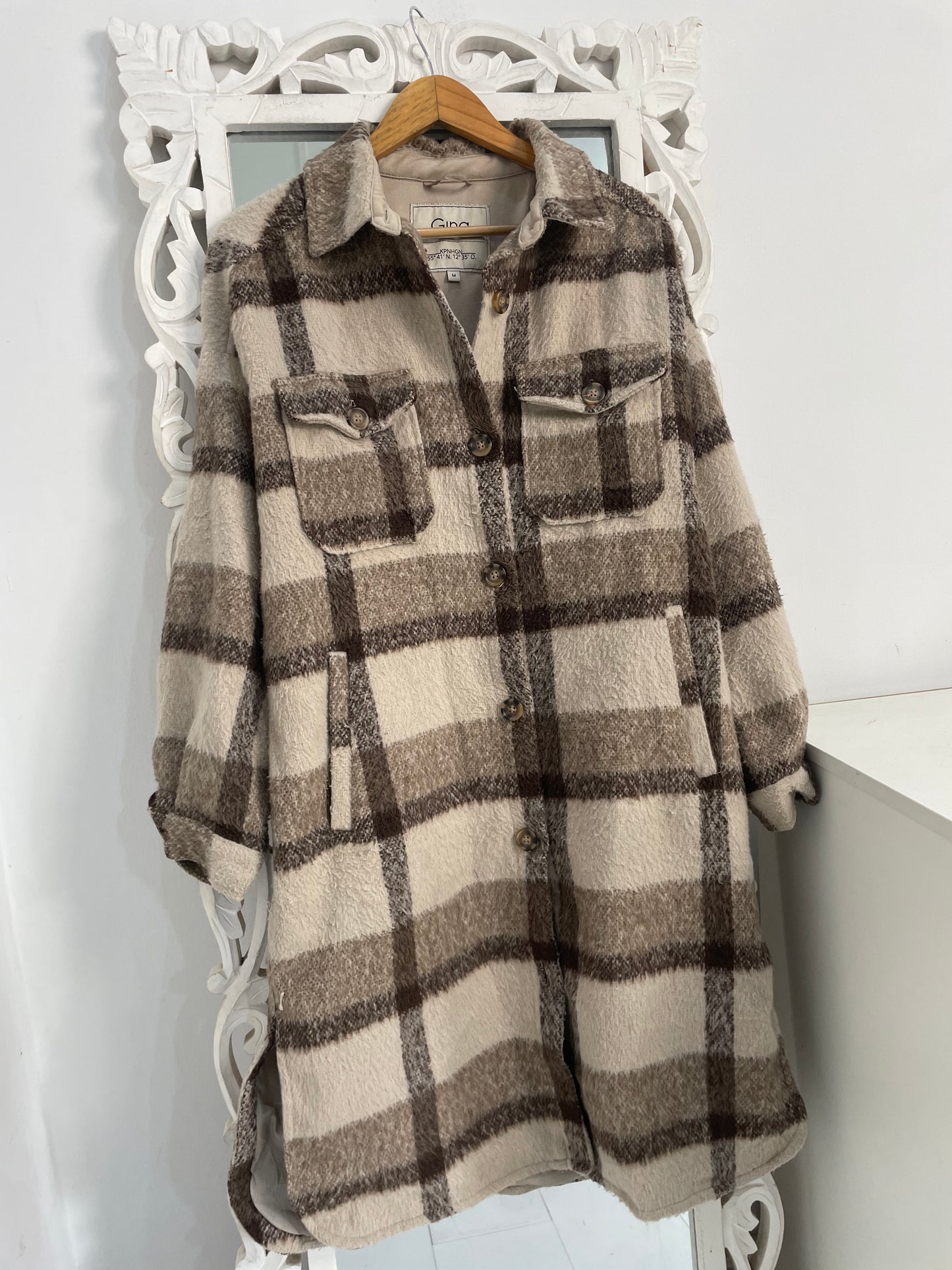Gina Super Duper Thick Warm Shacket-Chest 44 (M)