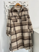 Load image into Gallery viewer, Gina Super Duper Thick Warm Shacket-Chest 44 (M)
