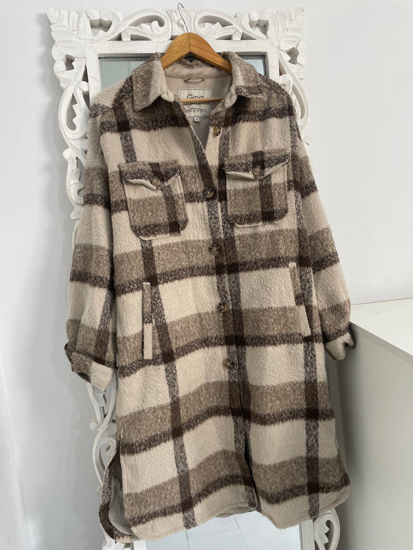 Gina Super Duper Thick Warm Shacket-Chest 44 (M)