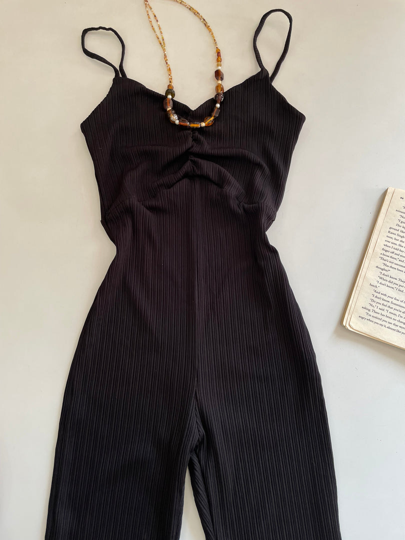 Bershka Bodyfit Flared Jumpsuit-Bust 28 to 32