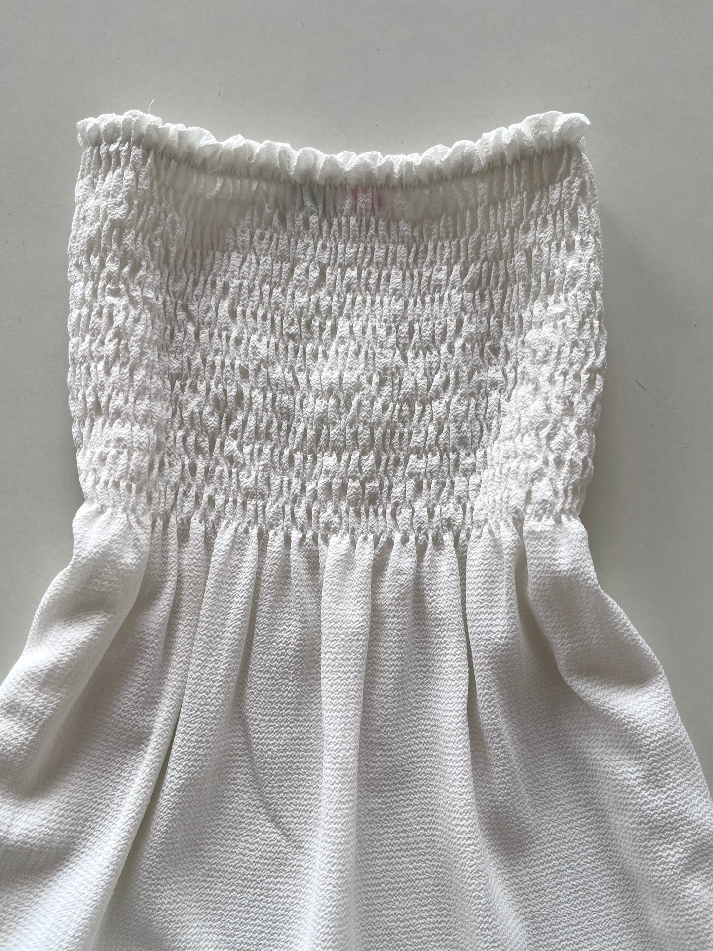 Smocked Tube Top-Bust 32 to 34