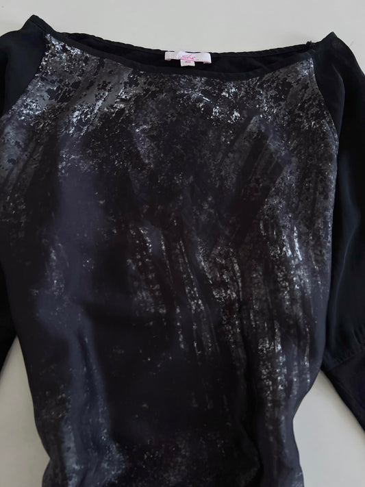 She Midnight Vintage Dress-Bust 44