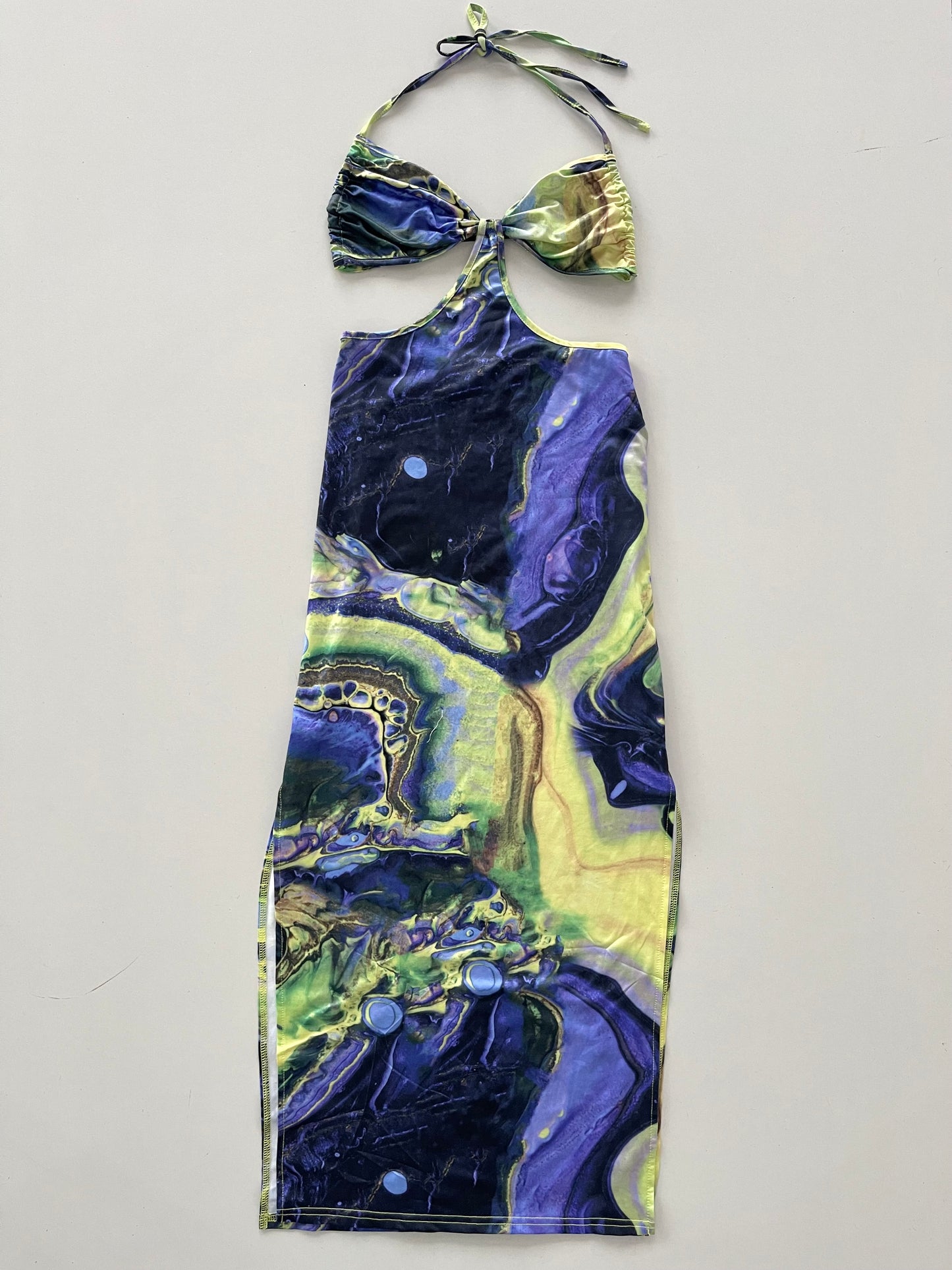 Y2k Artwork Dress-Bust 34 to 36