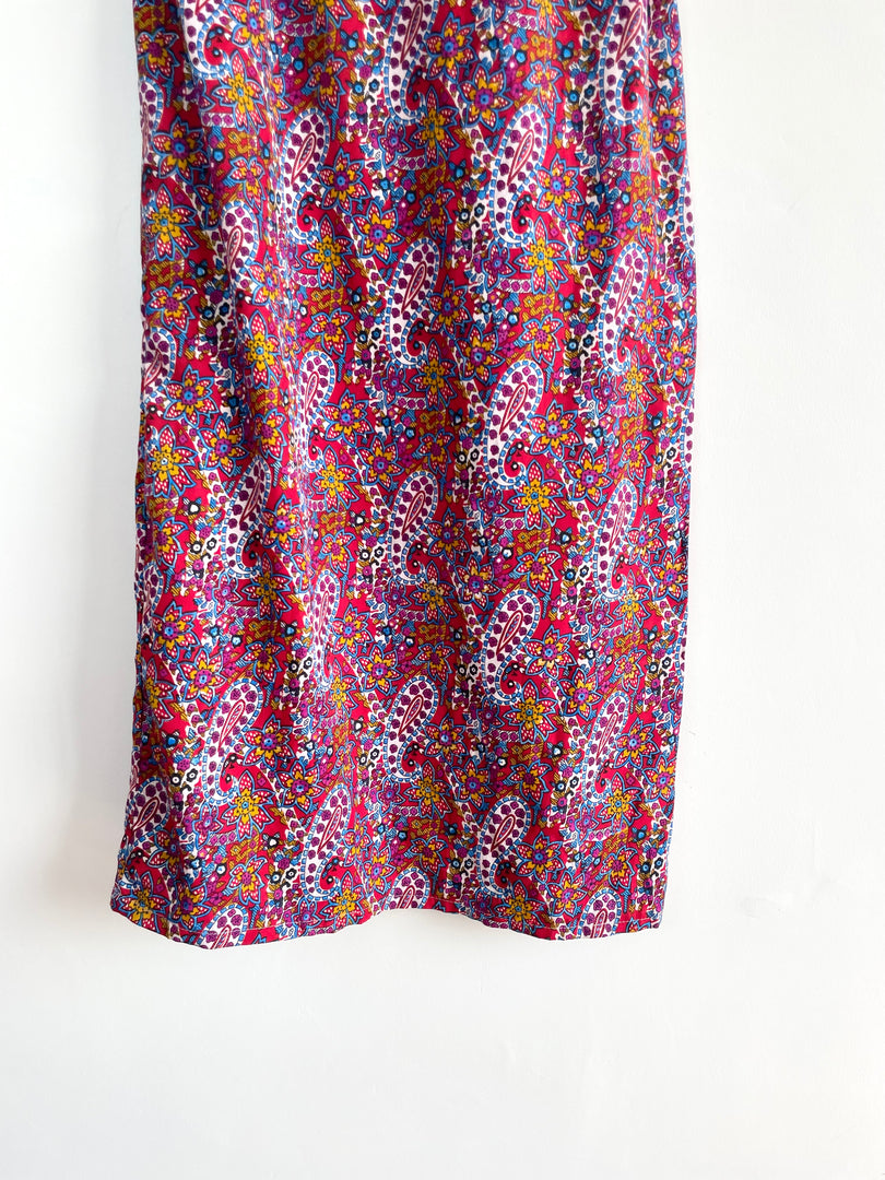 Paisley Vintage Skirt-Waist 28 to 30