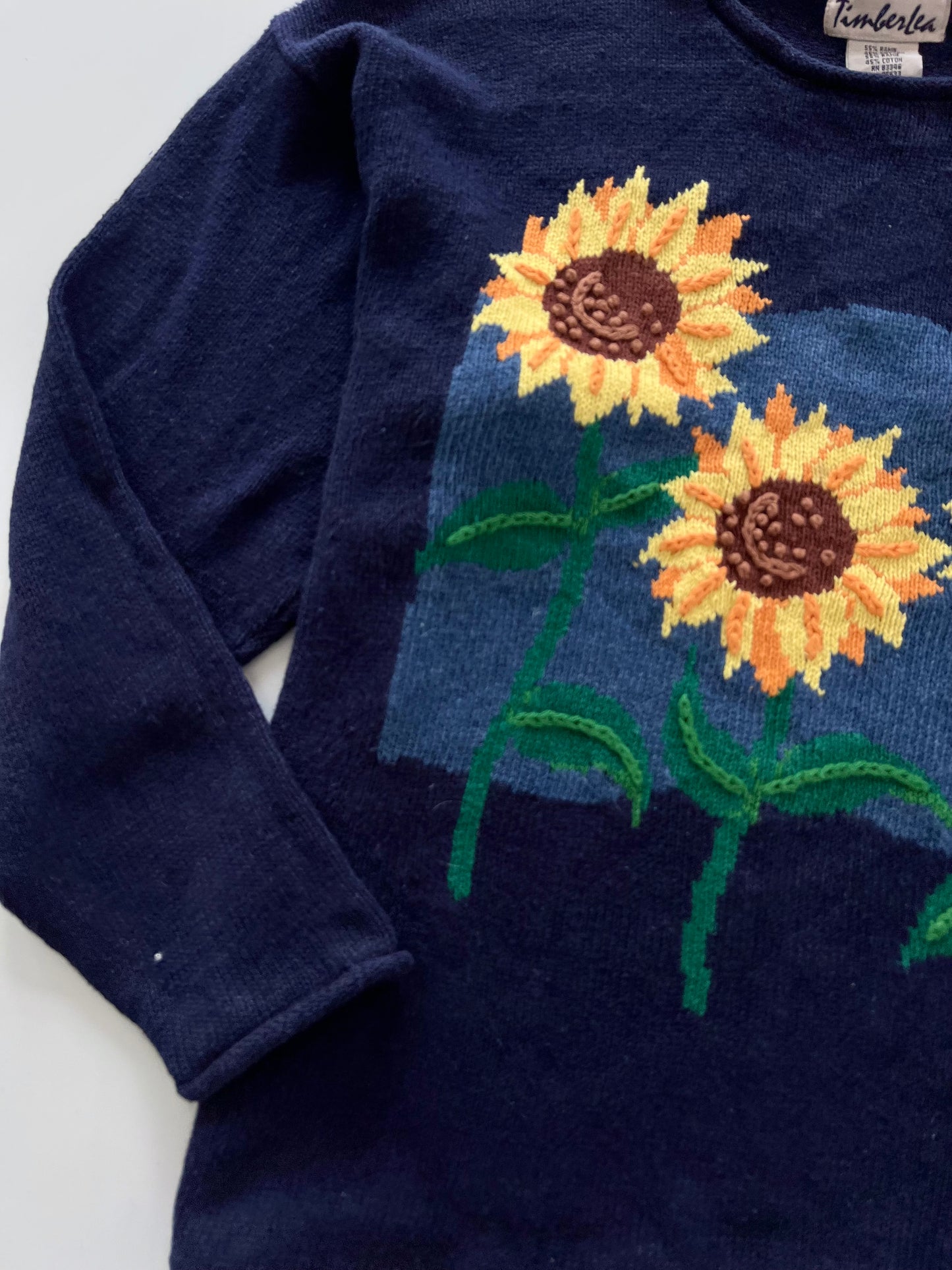 Timberlea Embroidered Sweater-Bust 46