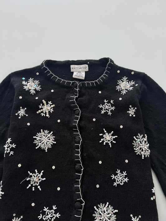White Stag Embroidered Sweater-Bust 38