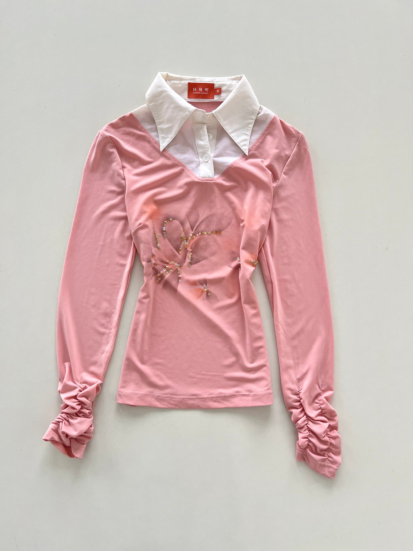 Hongxiangshu Vintage Top-Bust 34 to 36