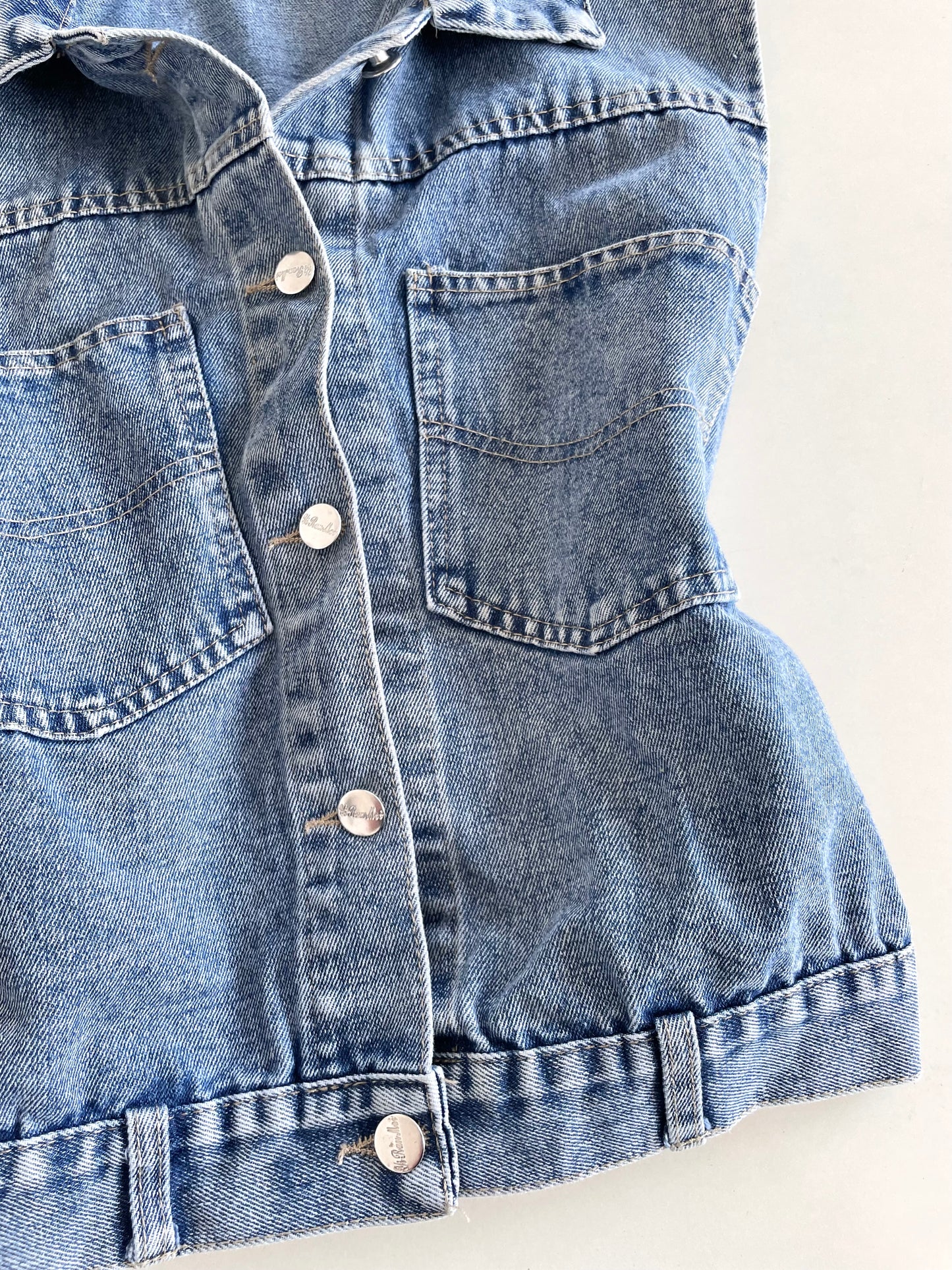 Denim Top-Bust 40