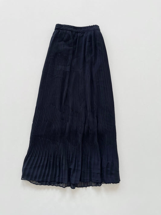 Pleated Black Skirt-Waist  32 to 34