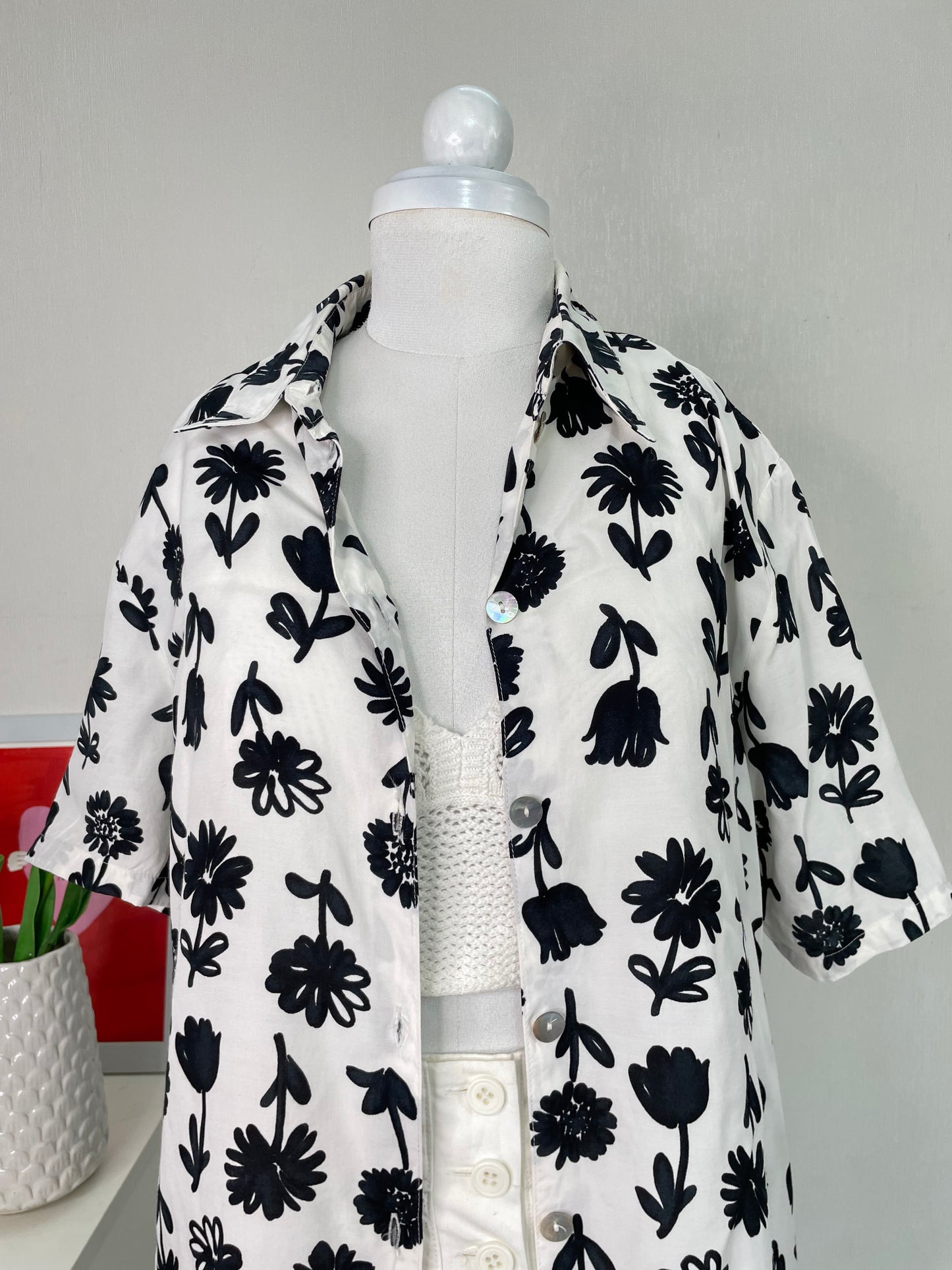 Flowerbed Shirt-Chest 40