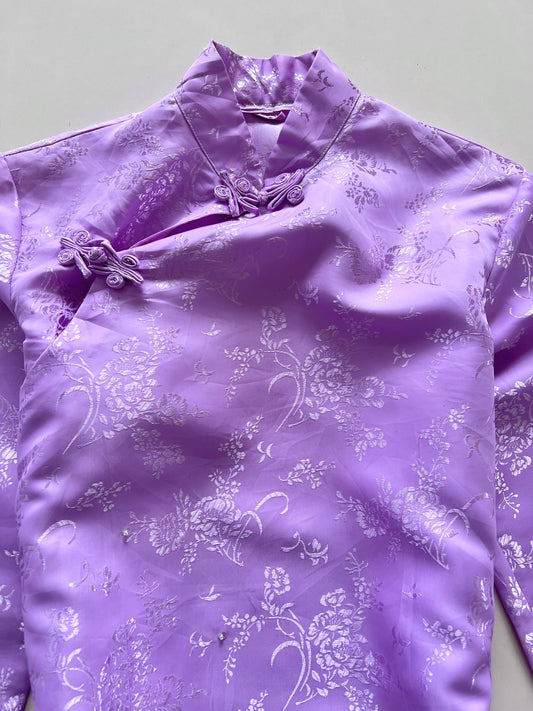 Satin Jacquard Cheongsam -Bust 34